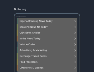 ndibe.org screenshot