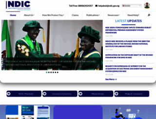 ndic-ng.com screenshot