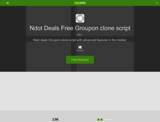 ndot-deals-free-groupon-clone-script.apponic.com screenshot