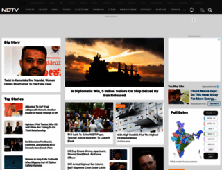 ndtv.com screenshot