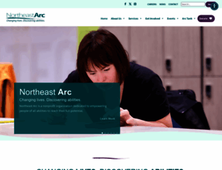 ne-arc.org screenshot