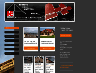 ne-contractors.com screenshot