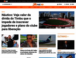 ne10.com.br screenshot