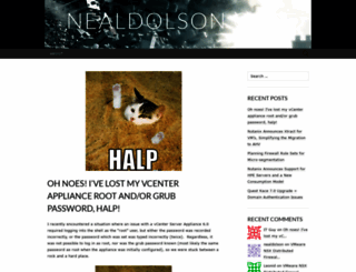 nealdolson.com screenshot