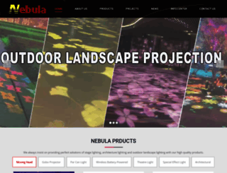 nebulalight.com screenshot