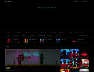 nebulousonlinegame.com screenshot