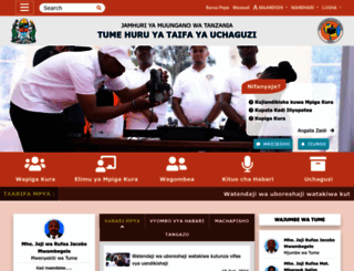 nec.go.tz screenshot