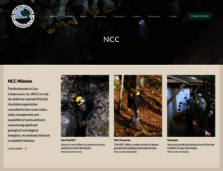 necaveconservancy.org screenshot