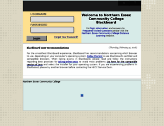 neccbb.blackboard.com screenshot