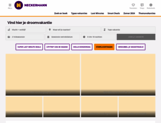 neckermann.be screenshot