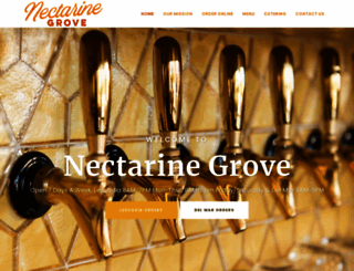 nectarinegrove.com screenshot