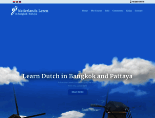 nederlandslerenbangkok.com screenshot