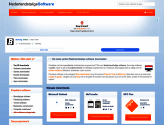 nederlandstaligesoftware.nl screenshot