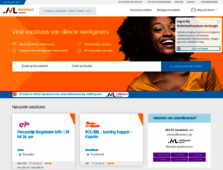 nederlandvacature.nl screenshot