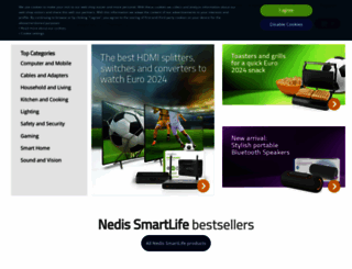 nedis.com screenshot