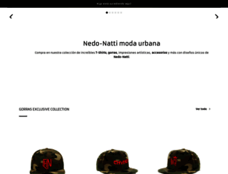 nedo-natti.myshopify.com screenshot
