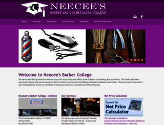 neeceescollege.com screenshot