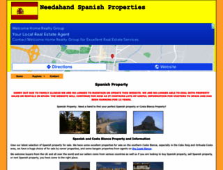 needahandspanishproperties.com screenshot