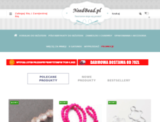 needbead.com.pl screenshot