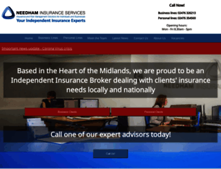 needhaminsurance.co.uk screenshot