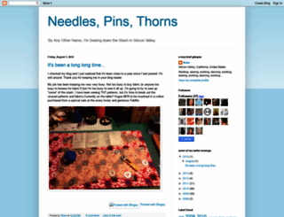 needlespinsthorns.blogspot.com screenshot