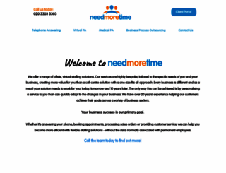 needmoretime.co.uk screenshot