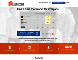 needtomeet.com screenshot