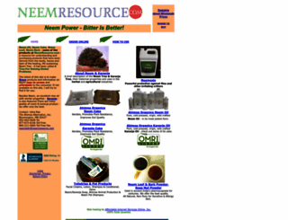 neemresource.com screenshot