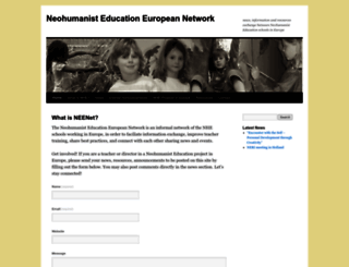 neenet.wordpress.com screenshot