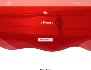 neerajbharwani.com screenshot