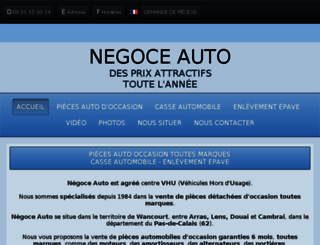 negoceauto.fr screenshot