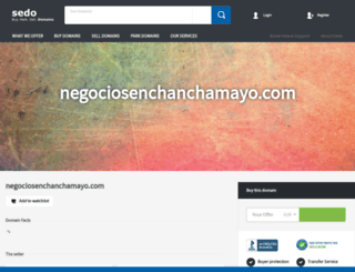 negociosenchanchamayo.com screenshot
