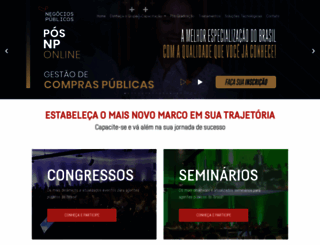 negociospublicos.com.br screenshot