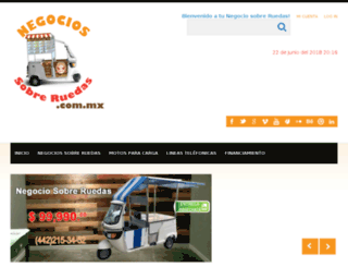 negociossobreruedas.com.mx screenshot