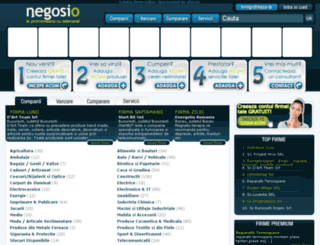 negosio.ro screenshot