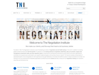 negotiation.com screenshot