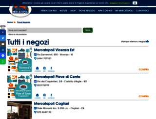 negozi.mercatopoli.it screenshot