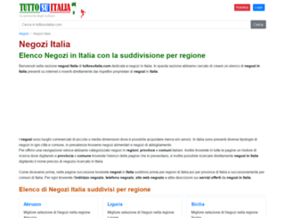 negozi.tuttosuitalia.com screenshot
