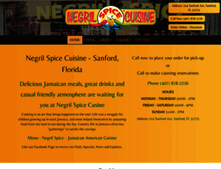 negrilspices.com screenshot