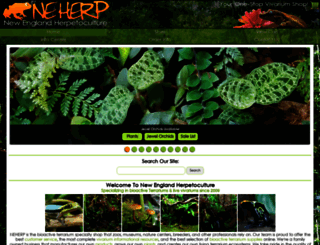 neherpetoculture.com screenshot