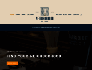 neighborhoodcutandshave.com screenshot