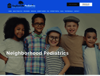 neighborhoodpediatrics.com screenshot