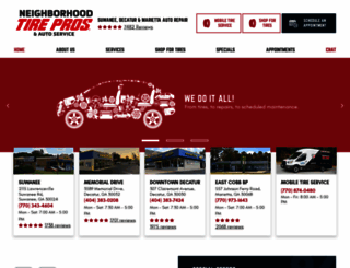 neighborhoodtirepros.com screenshot