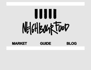 neighbourfoodmarket.nl screenshot