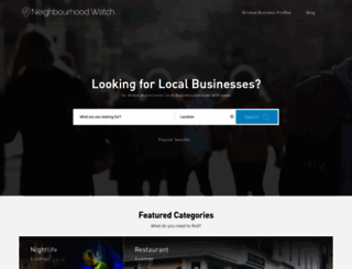 neighbourhoodwatch.net screenshot