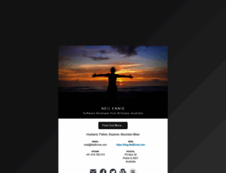 neilennis.com screenshot