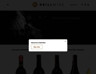 neillwine.com screenshot