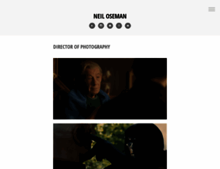 neiloseman.com screenshot
