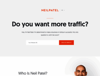 neilpatel.com screenshot