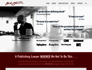 neilstrauss.com screenshot